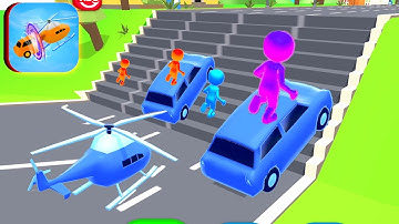 SHAPE SHIFTING 🚒🚒🚒  All Levels Walkthrough iOS, Android New Game Update Max Level 4