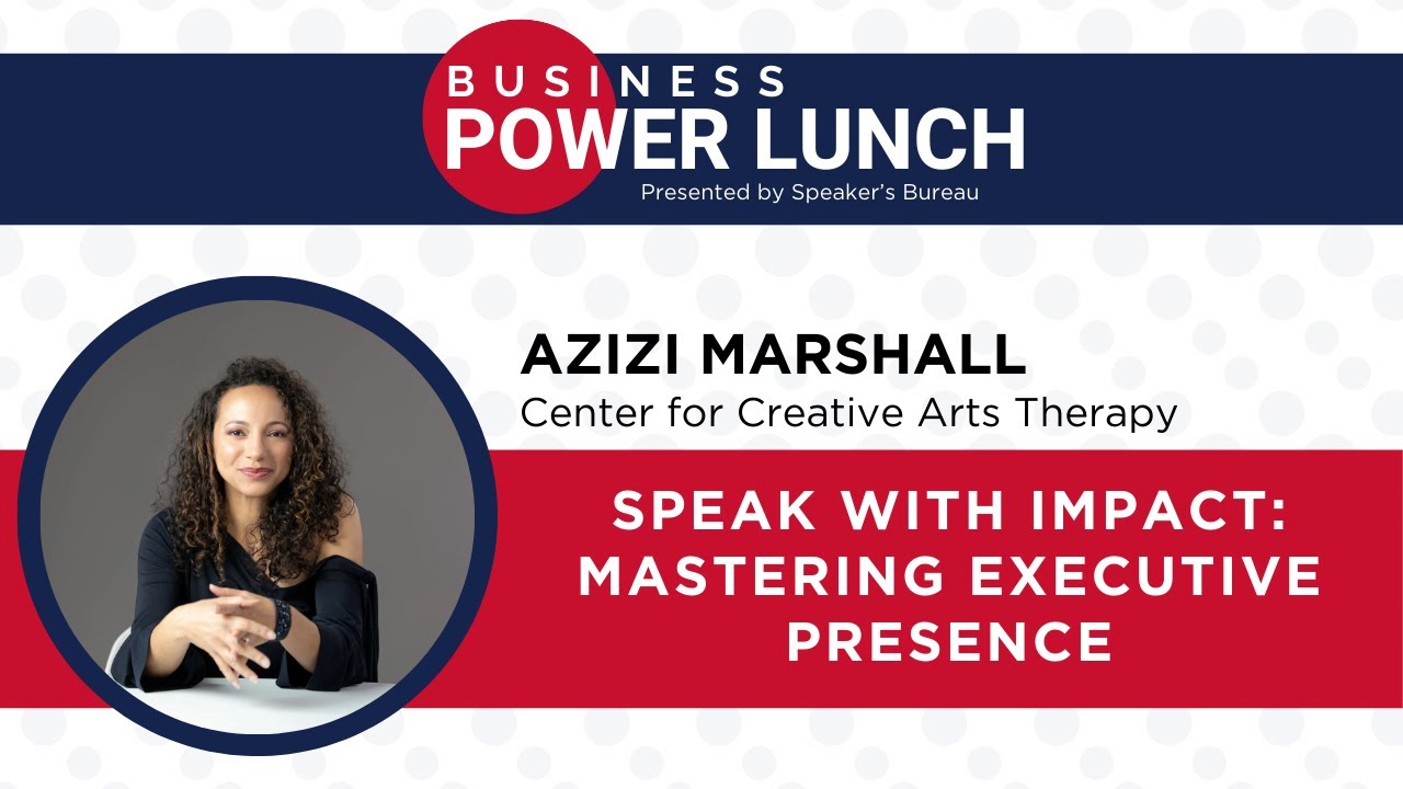 Speak With Impact Azizi Marshall | March 13, 2025