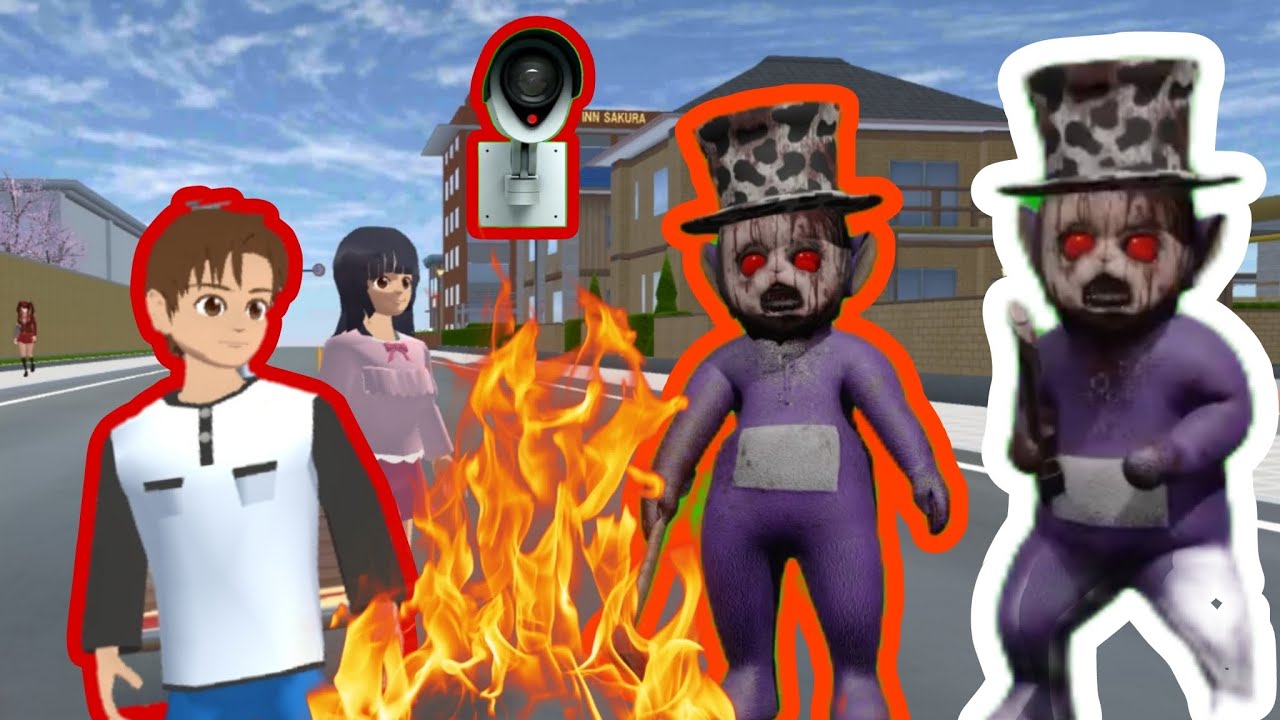 Yuta Mio Panik CCTV Merekam ada Monster TINGKIWINGKI