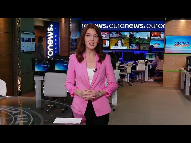 Euronews officially launches news channel in Georgia class=