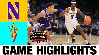 Northwestern vs Arizona State Highlights | NCAA Men's Basketball | 2023 College Basketball