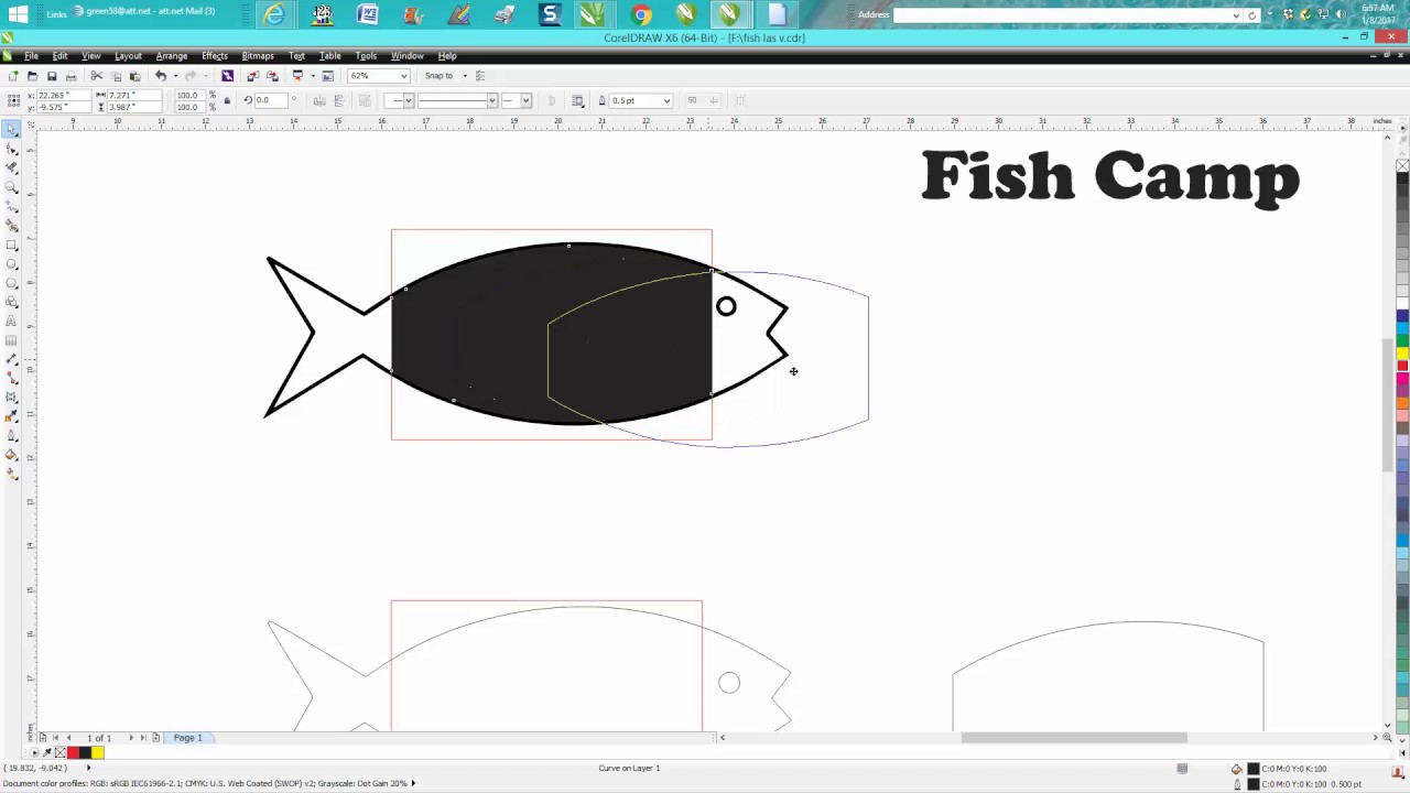 Corel Draw Tips & Tricks Envelope Tool PART 3 - YouTube