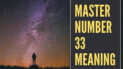 Master Number 33 Meaning In Numerology [Secrets Revealed]