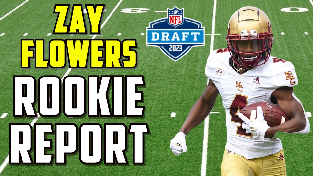 Zay Flowers 2023 NFL Draft Rookie Report YouTube