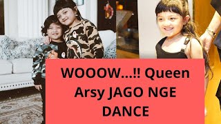 Bikin gemes...!! Arsy belajar nge dance