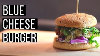 Blue cheese Burger - Delicious Hamburger recipe
