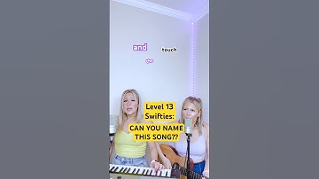 Level 13 Swifties: Can you name *THIS* Taylor Swift Song??🤨🤯 #shorts #taylorswift #swifties