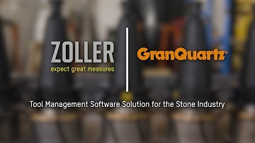 Tool management for the stone industry: ZOLLER and GranQuartz introduce new software