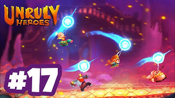 Unruly Heroes || Episode 17 | UnderWorld | Central Processing | Level 1,2,3 | Gameplay Walkthrough