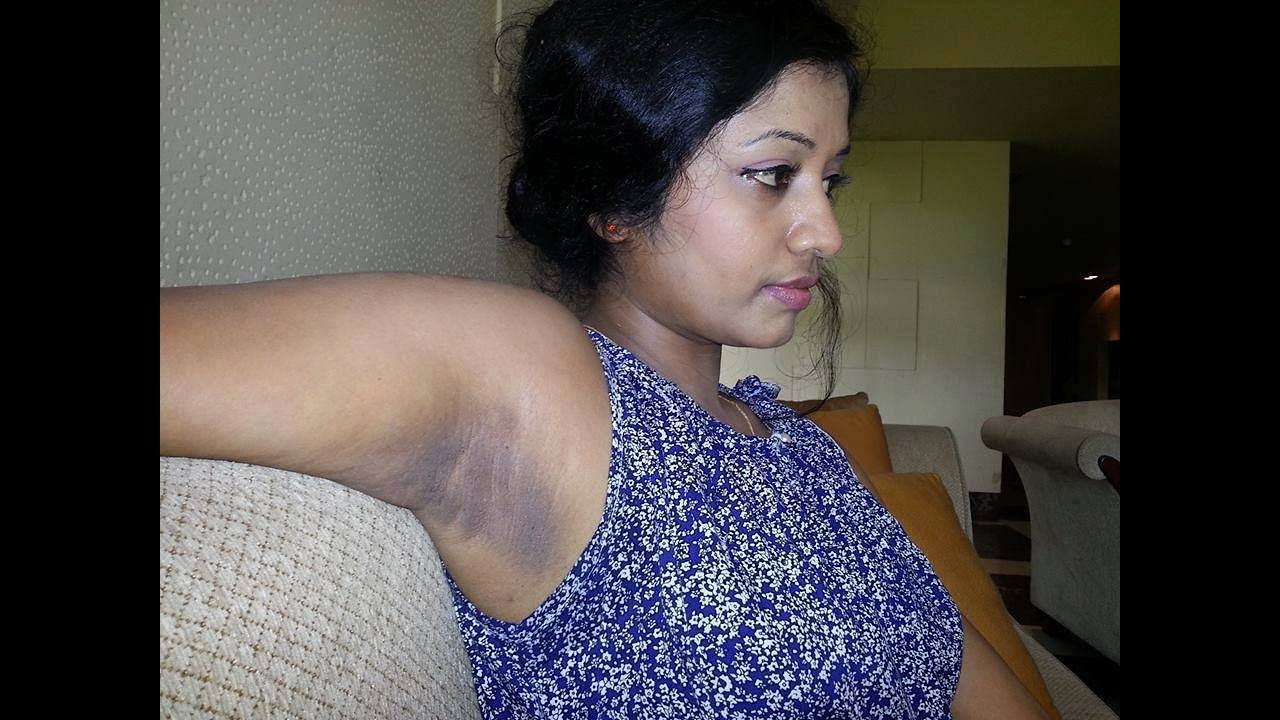 Desi Aunty Removing her Armpit Hairs Shaving Armpits - YouTu
