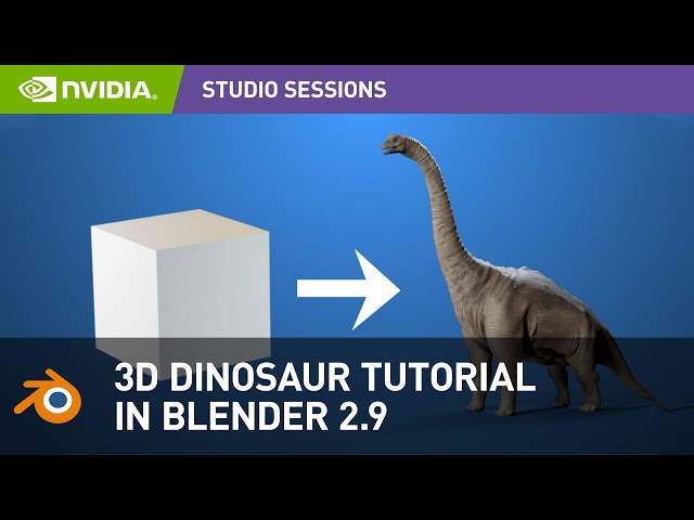 Create a Chrome Dino Game in Blender - 3D Modeling, @PSDPRO