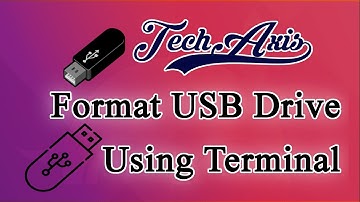 How to Format USB Drive using Terminal