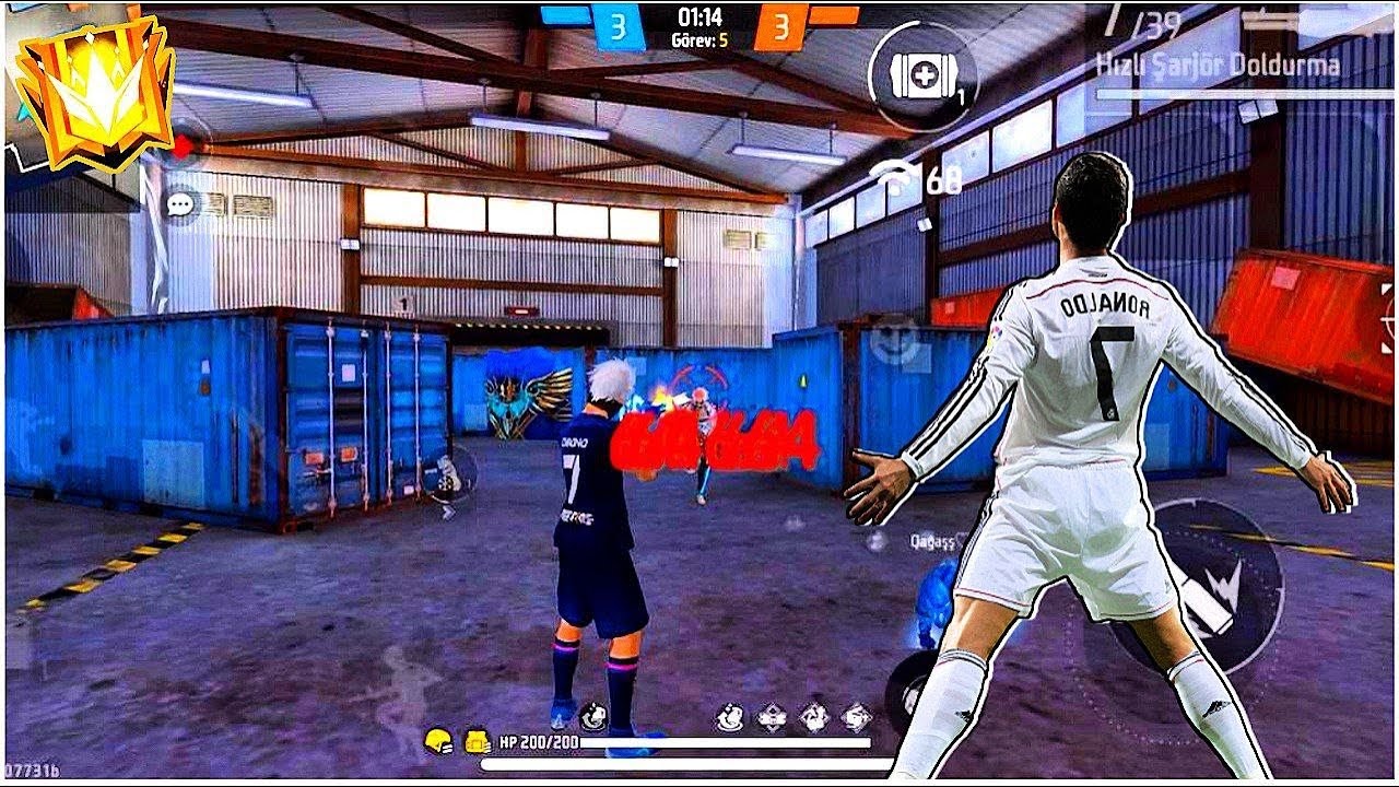 FREE FIRE 1 GUNLUGUNE RONALDO OLDUM 😱 || FREE FIRE YERSIZ SERILER !!!