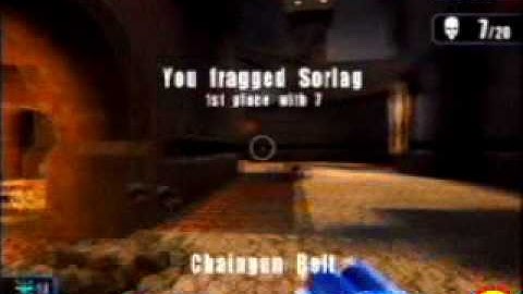 Quake 3 Ps2 (chaingun battle)