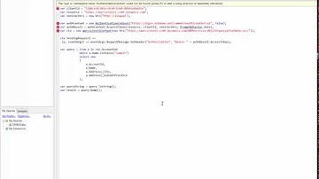 Using LINQPad with the CRM Online OData service