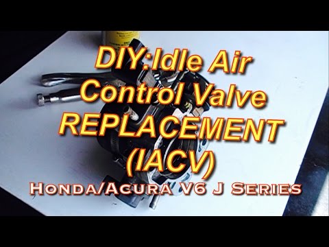 DIY:Honda Accord Acura V6 J Series IACV Replacement - Idle Air Control Valve - Bundys Garage