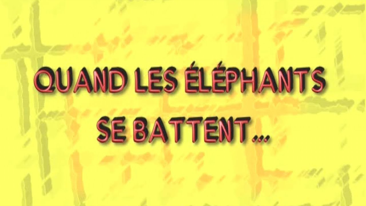 QUAND LES ELEPHANTS SE BATTENT ...SAISON1 EP1 - BURKINA FASO