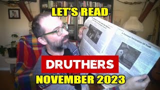 Let's Read Druthers! Absurdity Observer, Issue #36, November 2023