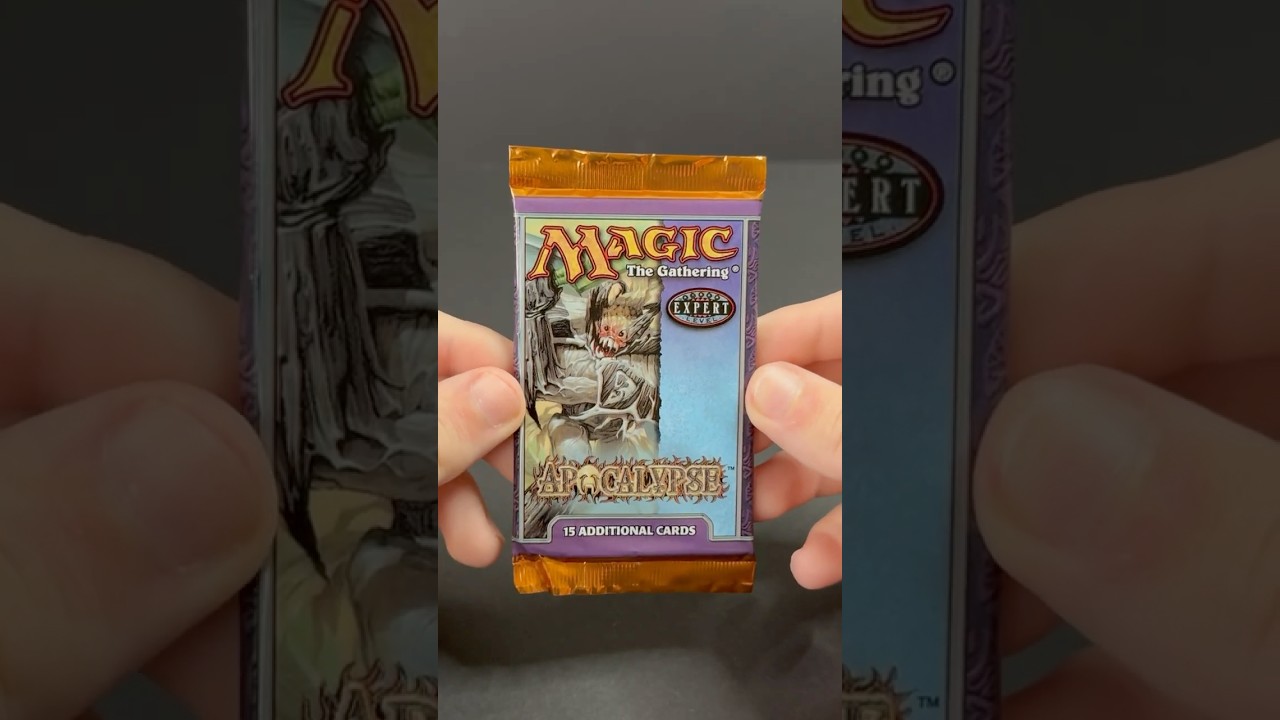 Opening an Apocalypse Booster Pack from 2001 #mtg #magicthegathering #boosterpacks - YouTube Opening an Apocalypse Booster Pack from 2001 #mtg #magicthegathering #boosterpacks - YouTube