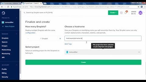 Create a Droplet in Digital Ocean and log in to the server with PuTTY