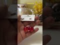 Viral cherry earrings #shorts #youtubeshorts #trending #earings