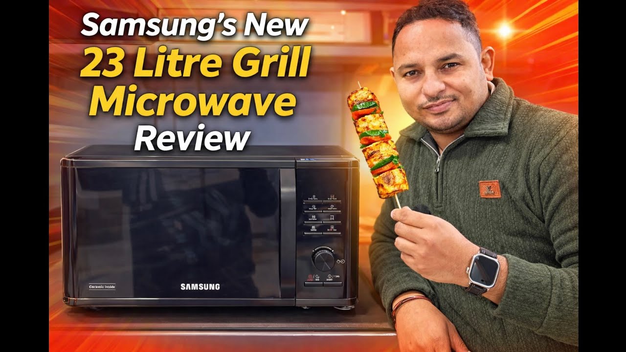 23l Samsung 23L Grill Microwave Oven 🔥 Full Demo & Honest Review | Worth ...