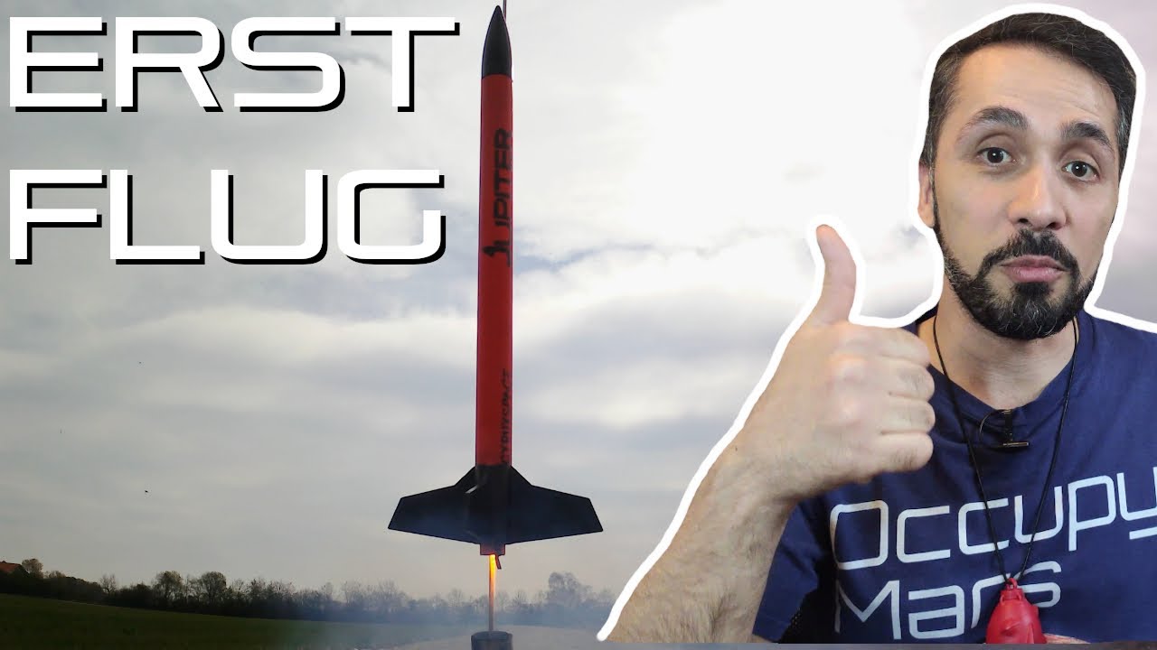 Die Modellrakete Jupiter v1 | Bau und Erstflug! - YouTube