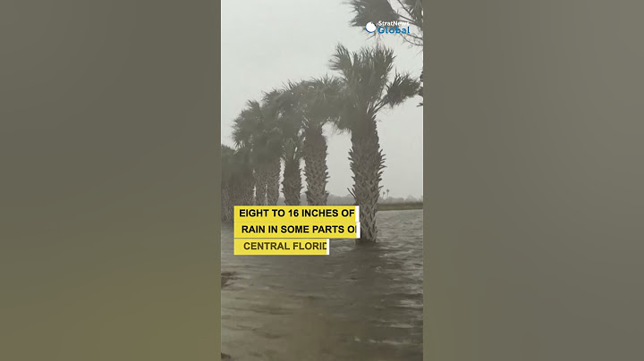 Storm Debby pounds Florida, turns streets into rivers | #shorts #stormdebby #debby #florida