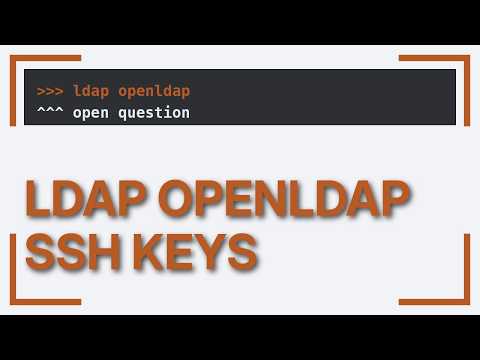 DevOps & SysAdmins: sshPublicKey Attribute not showing - OpenLDAP PHPLDAP SSH Key Auth