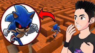 ¿Podrá SONIC.EXE ENCONTRARME en un LABERINTO?