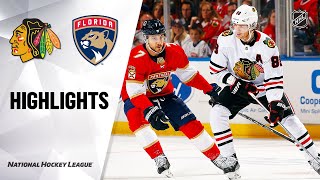 Nhl Highlights Blackhawks Panthers 22920