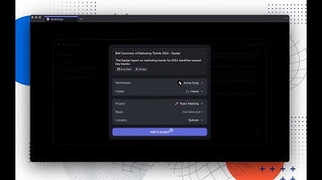 Quick Add to Projects with Taskade AI - Project Management Tool