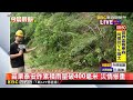 最新》巴威重創苗栗泰安 苗62線樹倒坍方封單線@newsebc