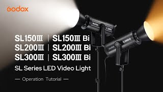 SLIII Series LED Video Light | Operation Tutorial