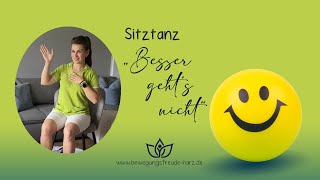 Sitztanz - Tutorial / Anleitung "Besser geht's nicht" von Zwei-Raumwohnung