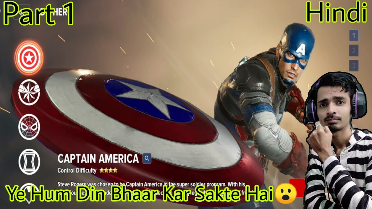 Marvel Future Revolution | Gameplay | Walkthrough | Part 1 | Hindi | Vision Scarify Himself |