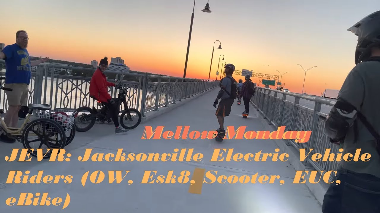 Scooting With The Crew... JEVR Jacksonville Electric Vehicle Riders