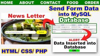 How to send store HTML Form data into Database, How to create JavaScript Alert Box, Cyber Warriors