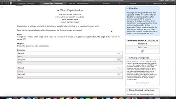 Problem 281A - Word Capitalization | Codeforces | 07 Oct 2018