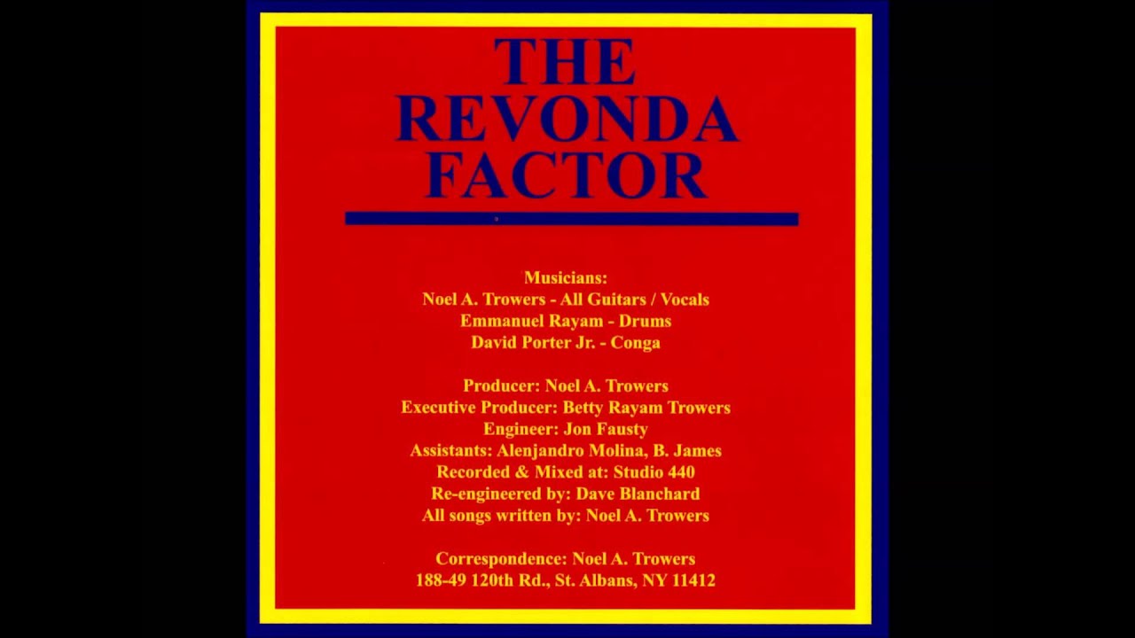 Revonda Raper The Revonda Factor- 01