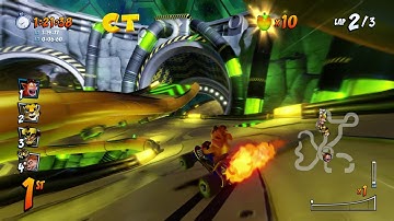 Crash Team Racing "Nitro Fueled": Oxide Station (CTR Challenge) [1080 HD]