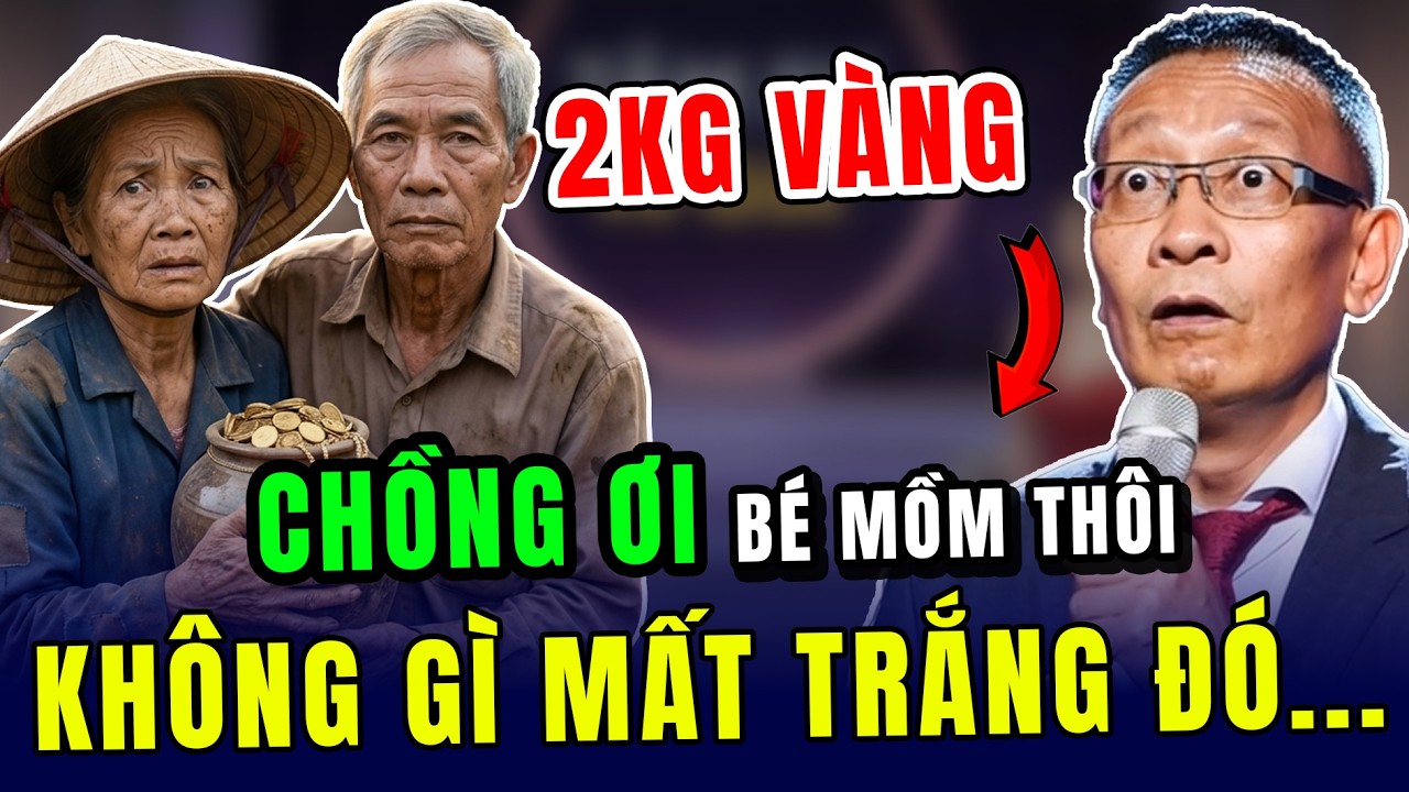 Tâm sự cùng văn sâm: Vợ chồng đào hố phát hiện một hũ v.à.ng ở bờ ranh không biết phải làm sao