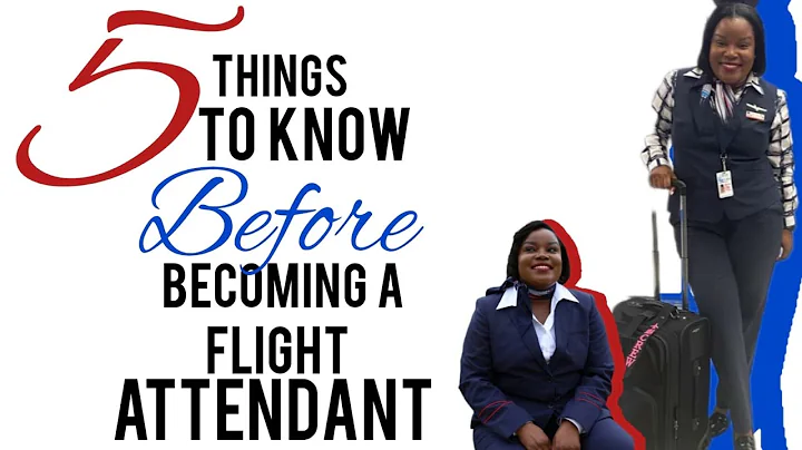 5 THINGS TO KNOW BEFORE BECOMING A FLIGHT ATTENDANT|| LIFE WITH SHYIONNIEE