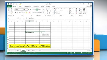 How to use AutoFill and Flash Fill features in Excel 2013