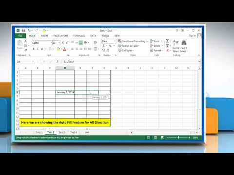 Vídeo: Onde está o AutoFill Excel 2013?