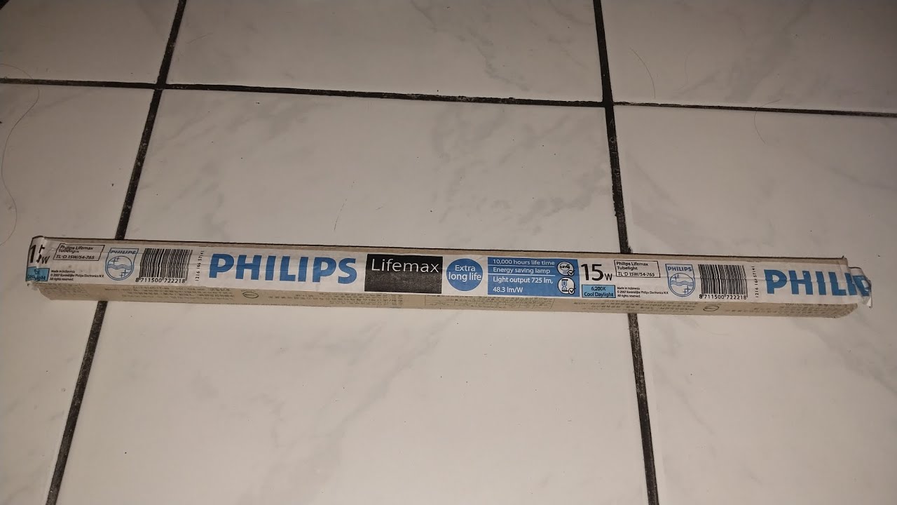 Unboxing: New Old Stock 2014 Philips Lifemax 15W Made In Indonesia 🇮🇩