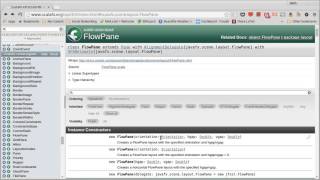 HBox, VBox, and FlowPane (in ScalaFX)
