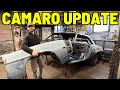 UPDATE! 1969 Camaro Barn Find Build - NEW METAL