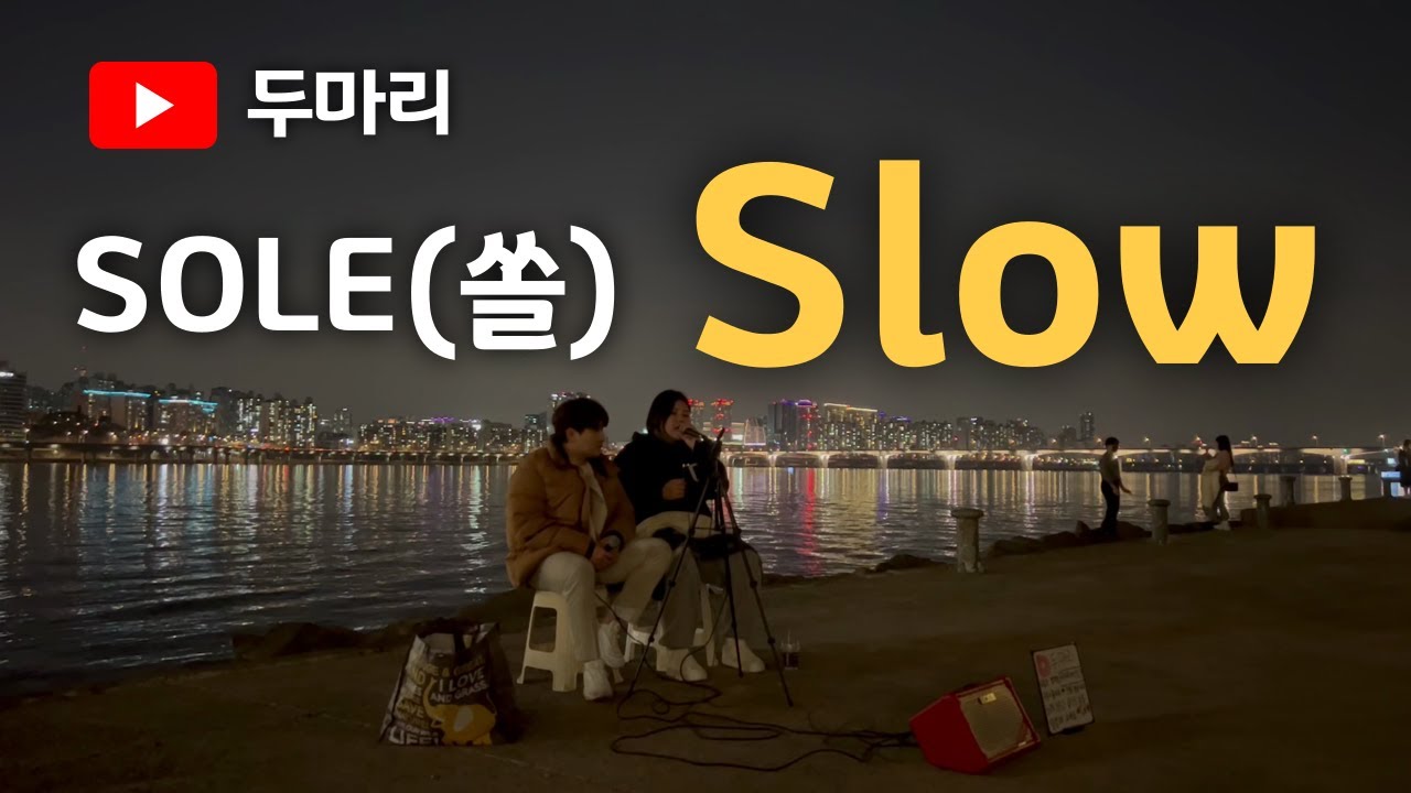 SOLE(쏠) Slow 한강버스킹 YouTube