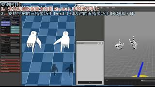 Dexterous Hand Control in Simulation: Virdyn Mocap Driving Robot Hands in MuJoCo